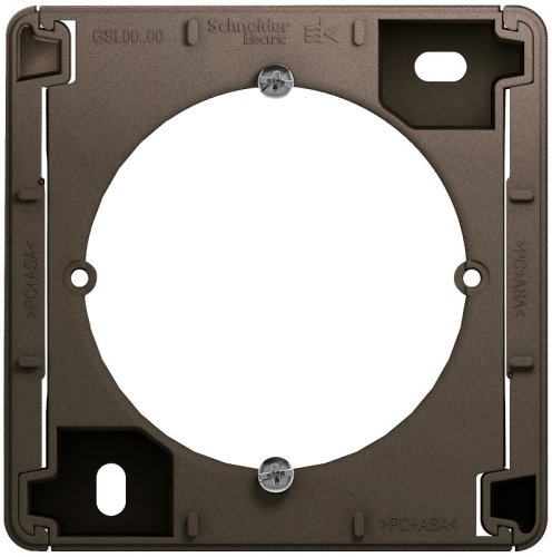 Коробка для наружнего монтажа Systeme Electric Glossa шоколад картинка